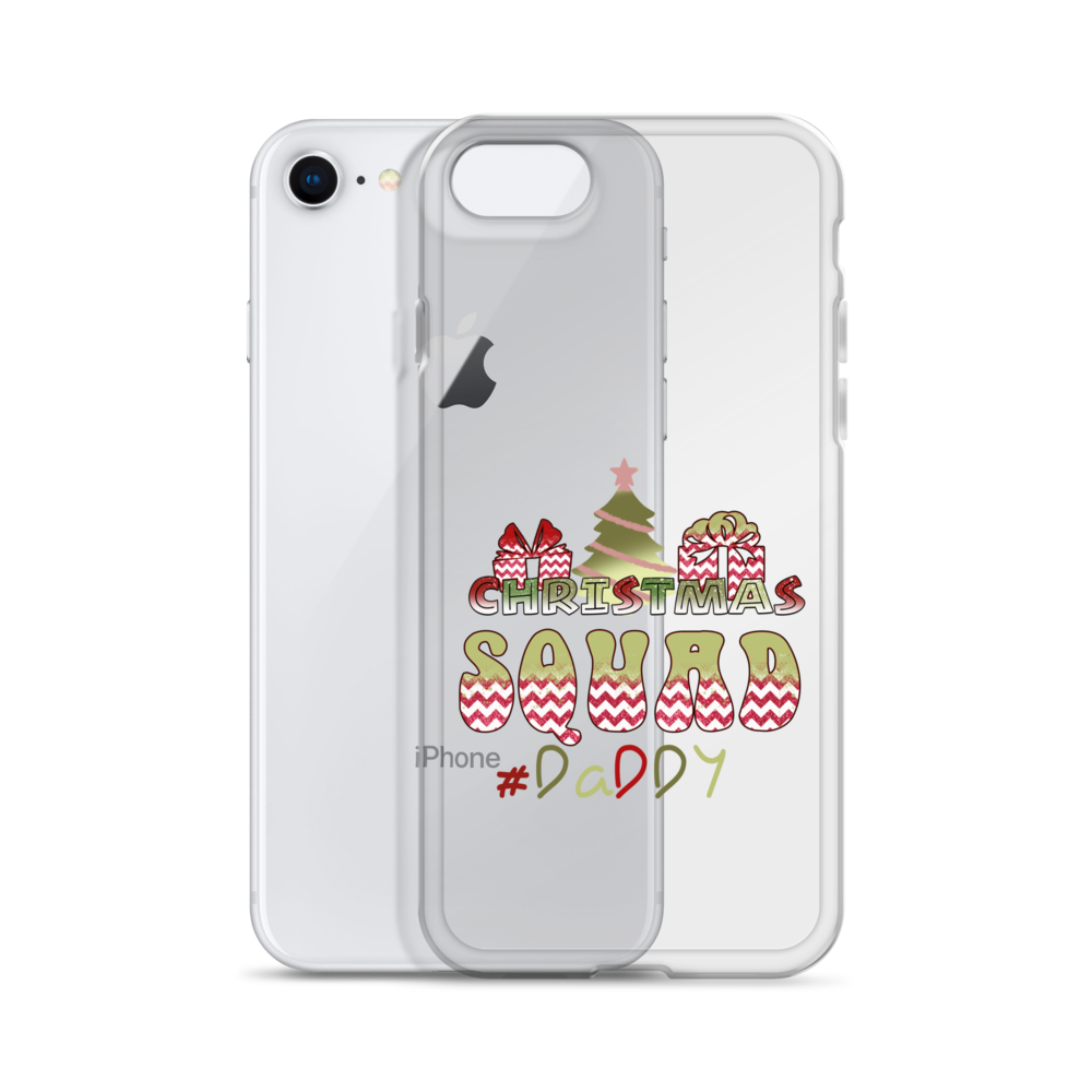 Christmas Squad Daddy Clear Case for iPhone®