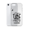 Nap Time Is My Happy Hour Clear Case for iPhone®