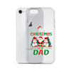 1st Christmas As A Dad Clear Case for iPhone®