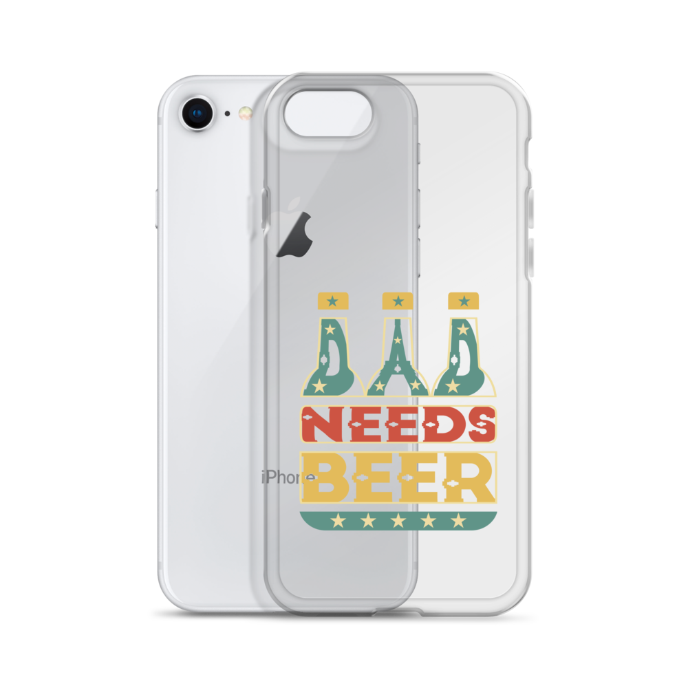 Dad Needs Beer Clear Case for iPhone®