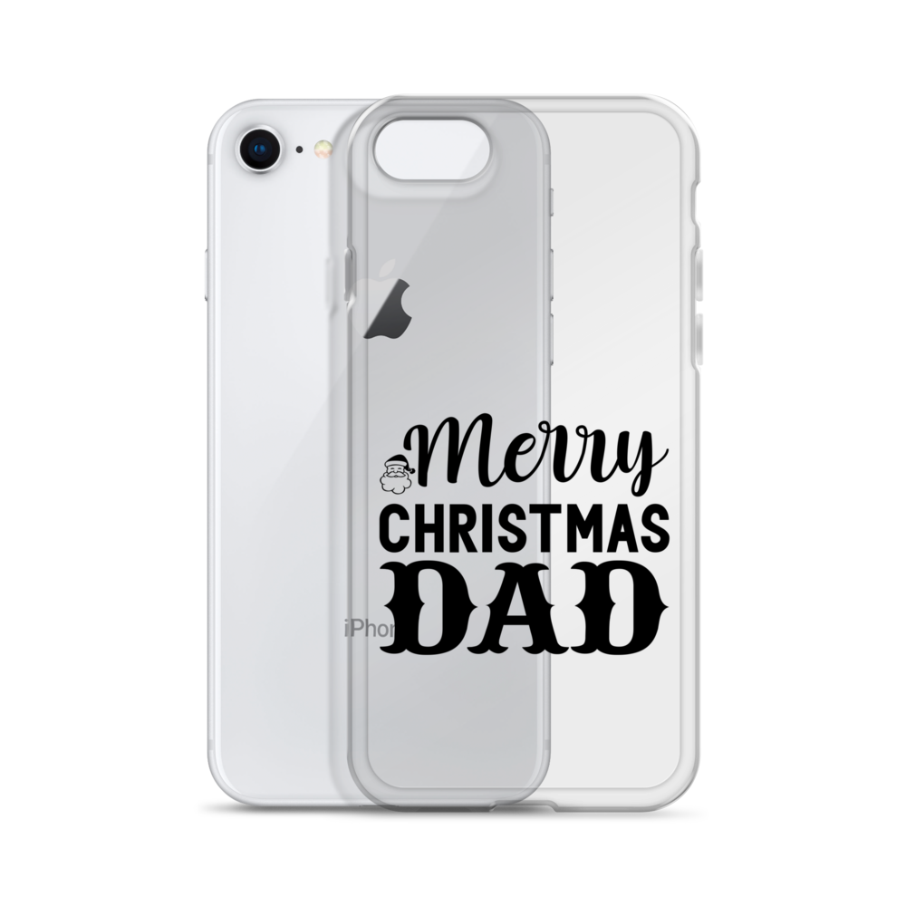 Merry Christmas Dad Clear Case for iPhone®