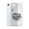 Merry Christmas Dad Clear Case for iPhone®