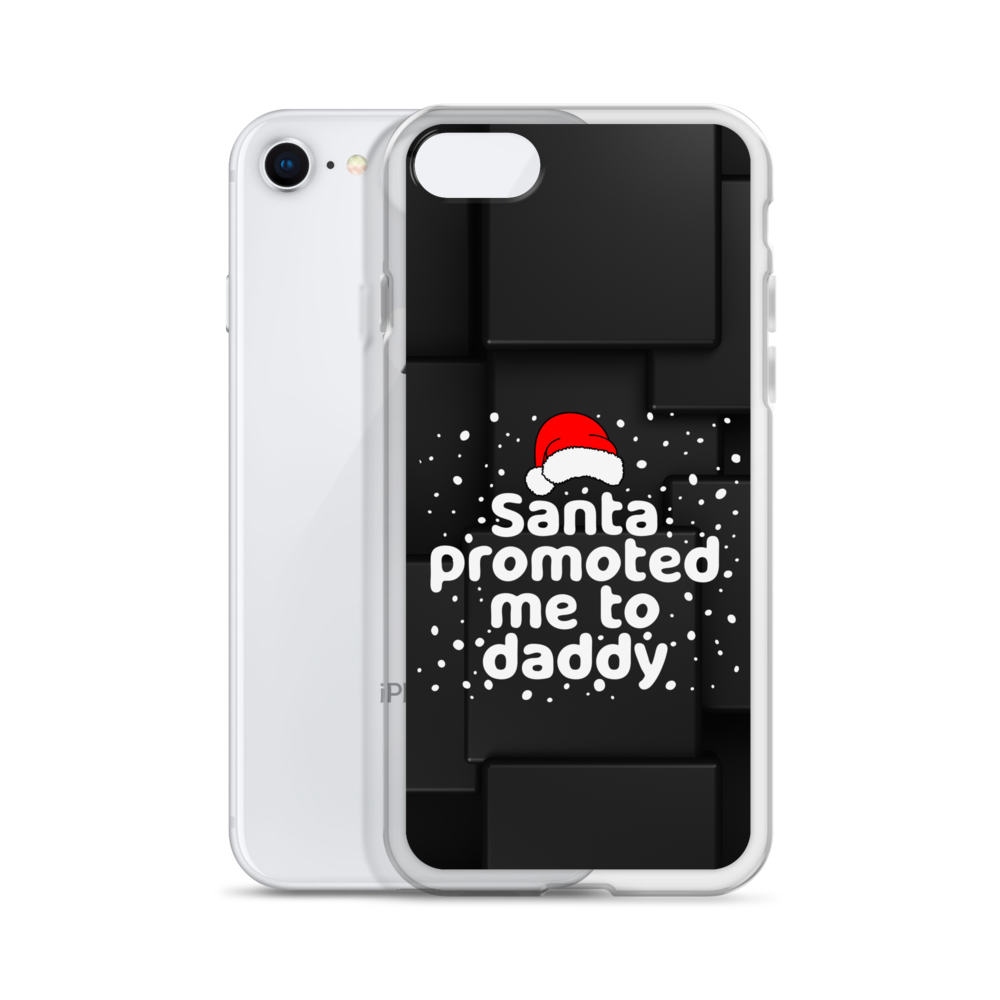 Santa Promoted Me To Dad Clear Case for iPhone®