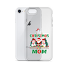 1st Christmas As A Mom Clear Case for iPhone®