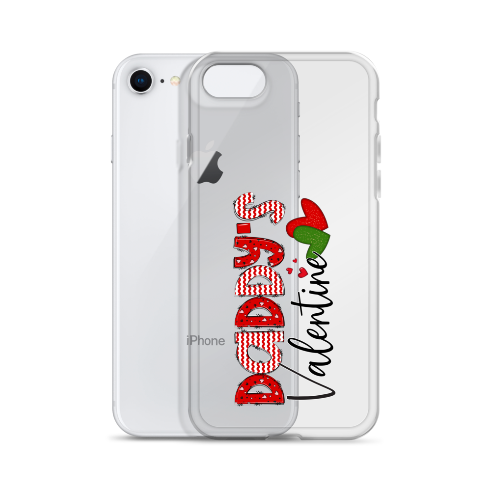 Daddy's Valentine Clear Case for iPhone®