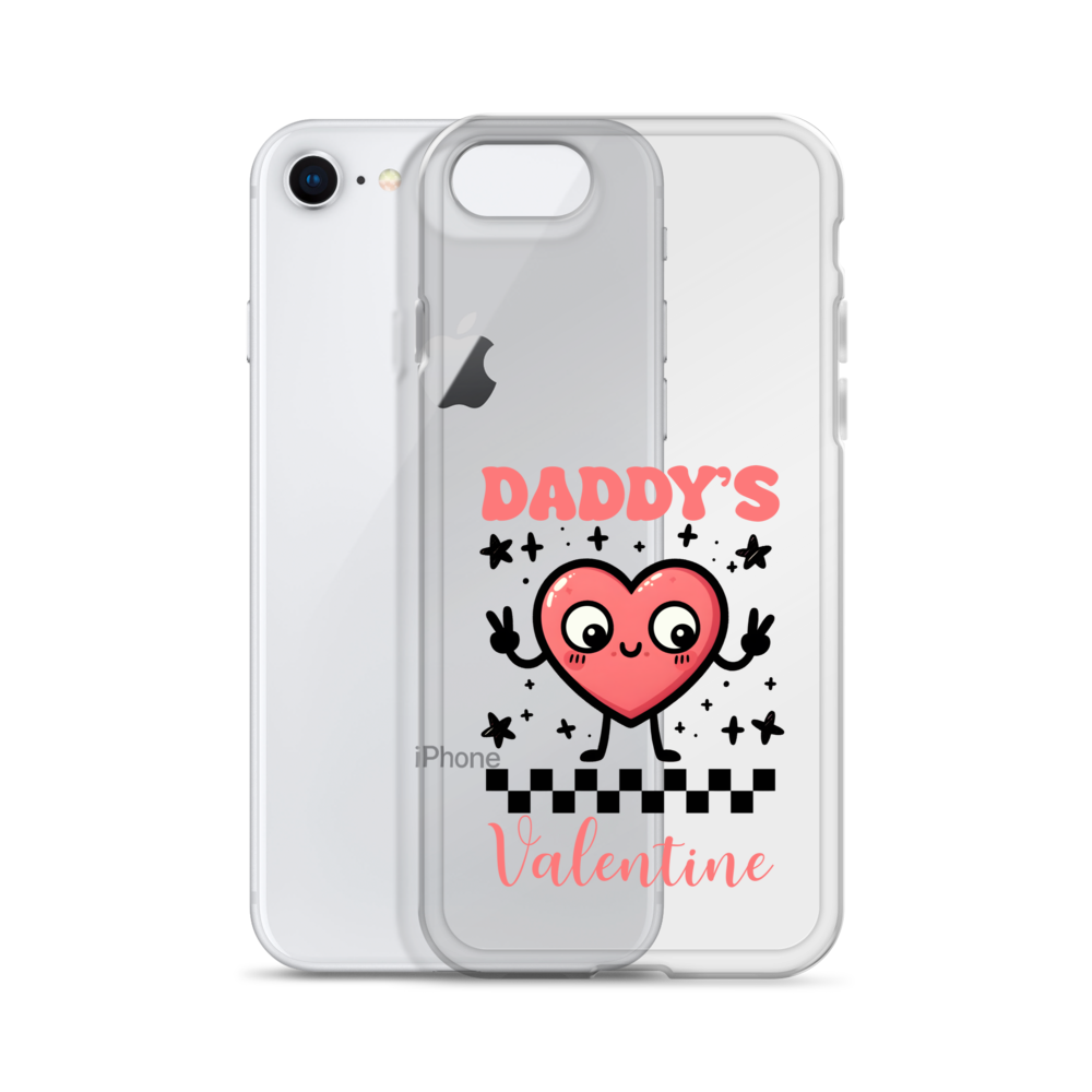 Daddy's Valentine Clear Case for iPhone®