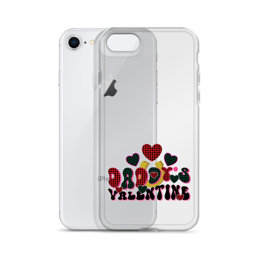 Daddy's Valentine Clear Case for iPhone®