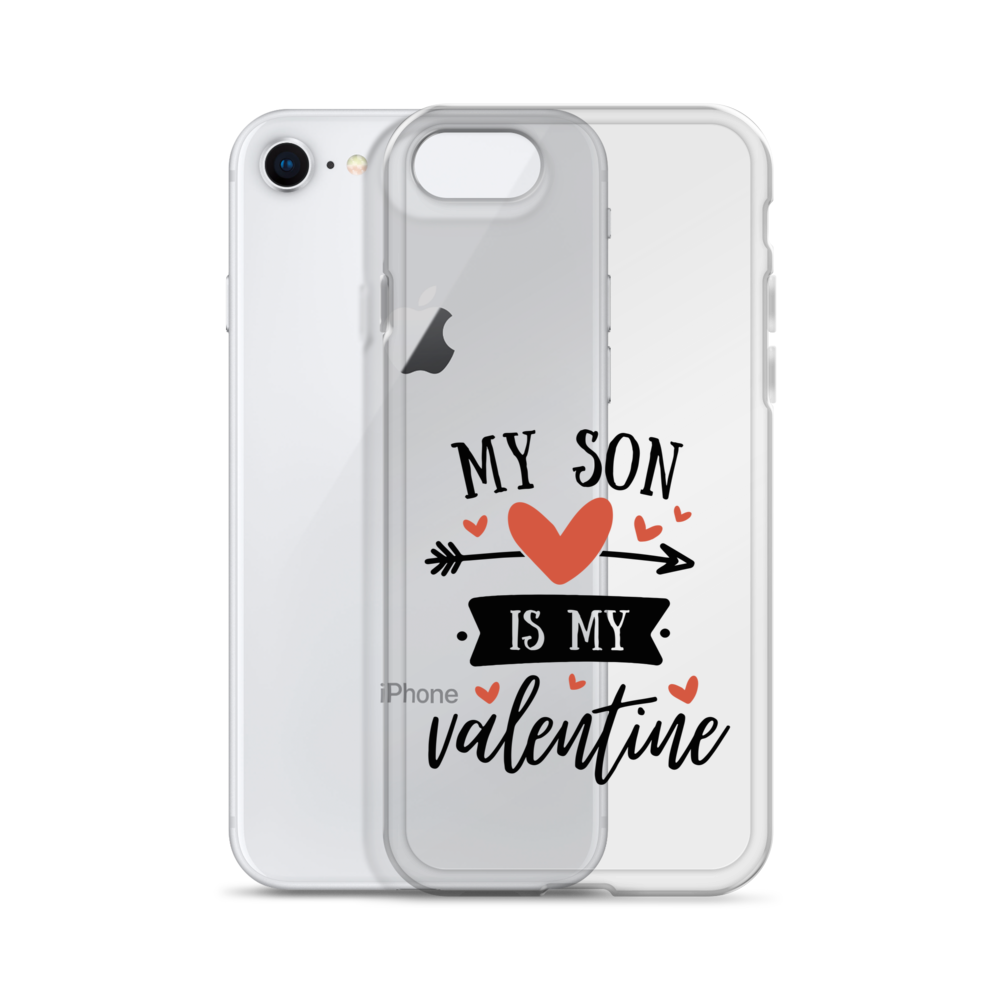 My Son Is My Valentine Clear Case for iPhone®