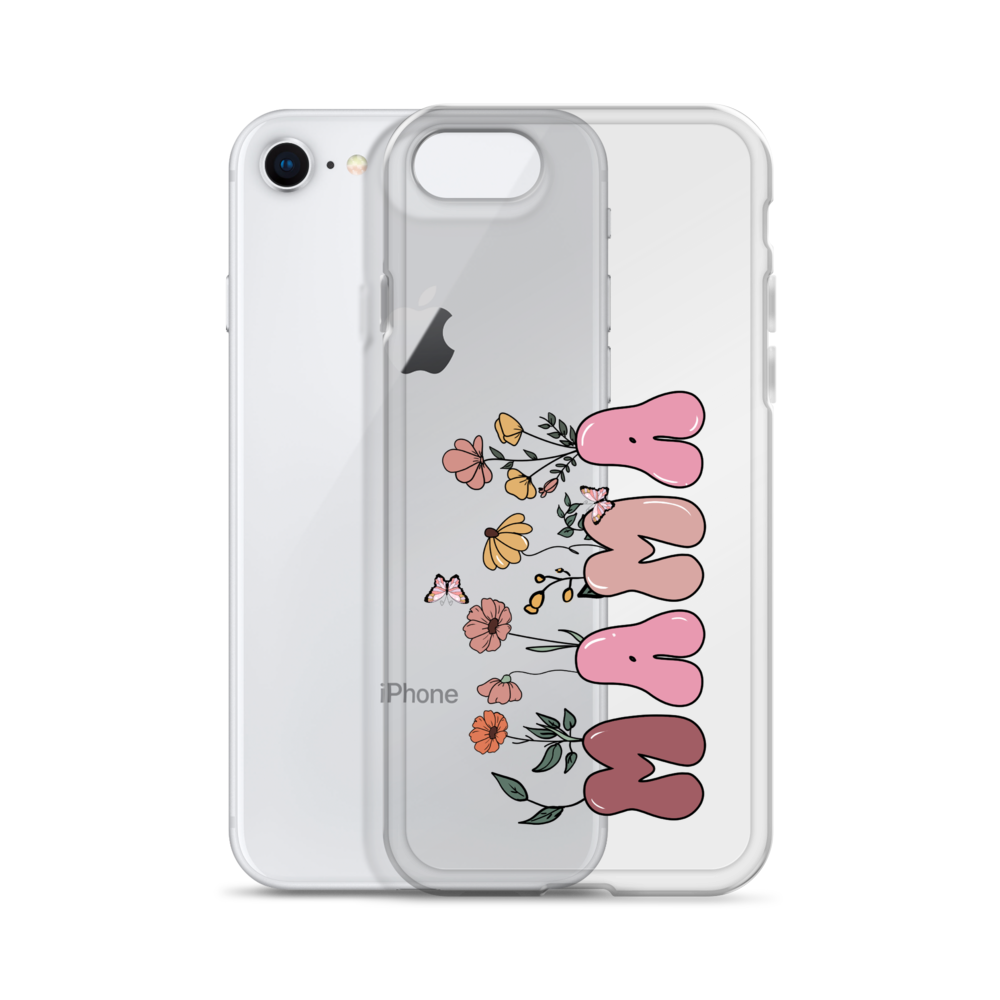 Floral Mama Clear Case for iPhone®