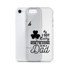 I Got Lucky Now Im Going To Be A Dad Clear Case for iPhone®