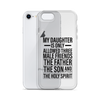 My Daughter Is Only Allowed Three Male Friends: The Father, The Son And The Holy Spirit Clear Case for iPhone®