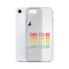 Dad To Be Clear Case for iPhone®