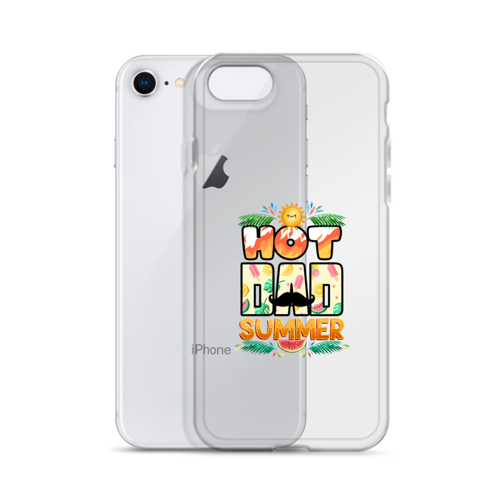 Hot Dad Summer Clear Case for iPhone®