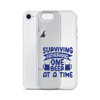 Surviving Fatherhood One Beer At A time Clear Case for iPhone®