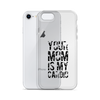 Your Mom Is My Cardio Clear Case for iPhone®