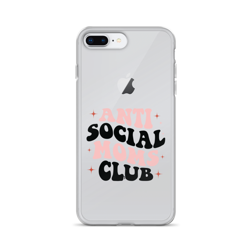 Anti Social Moms Club Clear Case for iPhone®