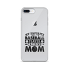 My Favorite Baseball Player Calls Me Mom Clear Case for iPhone®