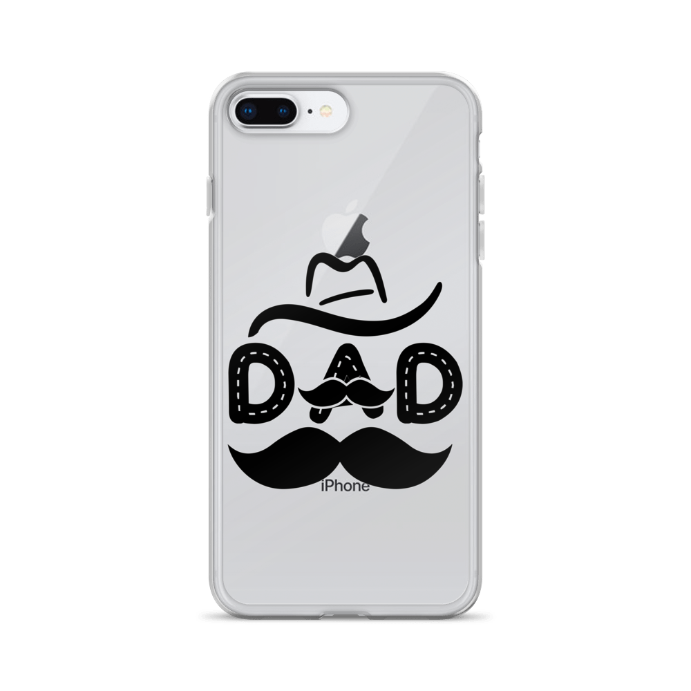 Dad Cowboy Clear Case for iPhone®