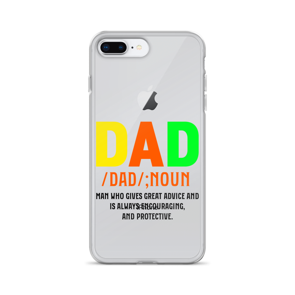 Dad Man Who Gives Great Advice And Is Always encouraging And Protective Clear Case for iPhone®