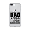 I Have Two Titles Dad And Papaw And I Rock Them Both Clear Case for iPhone®