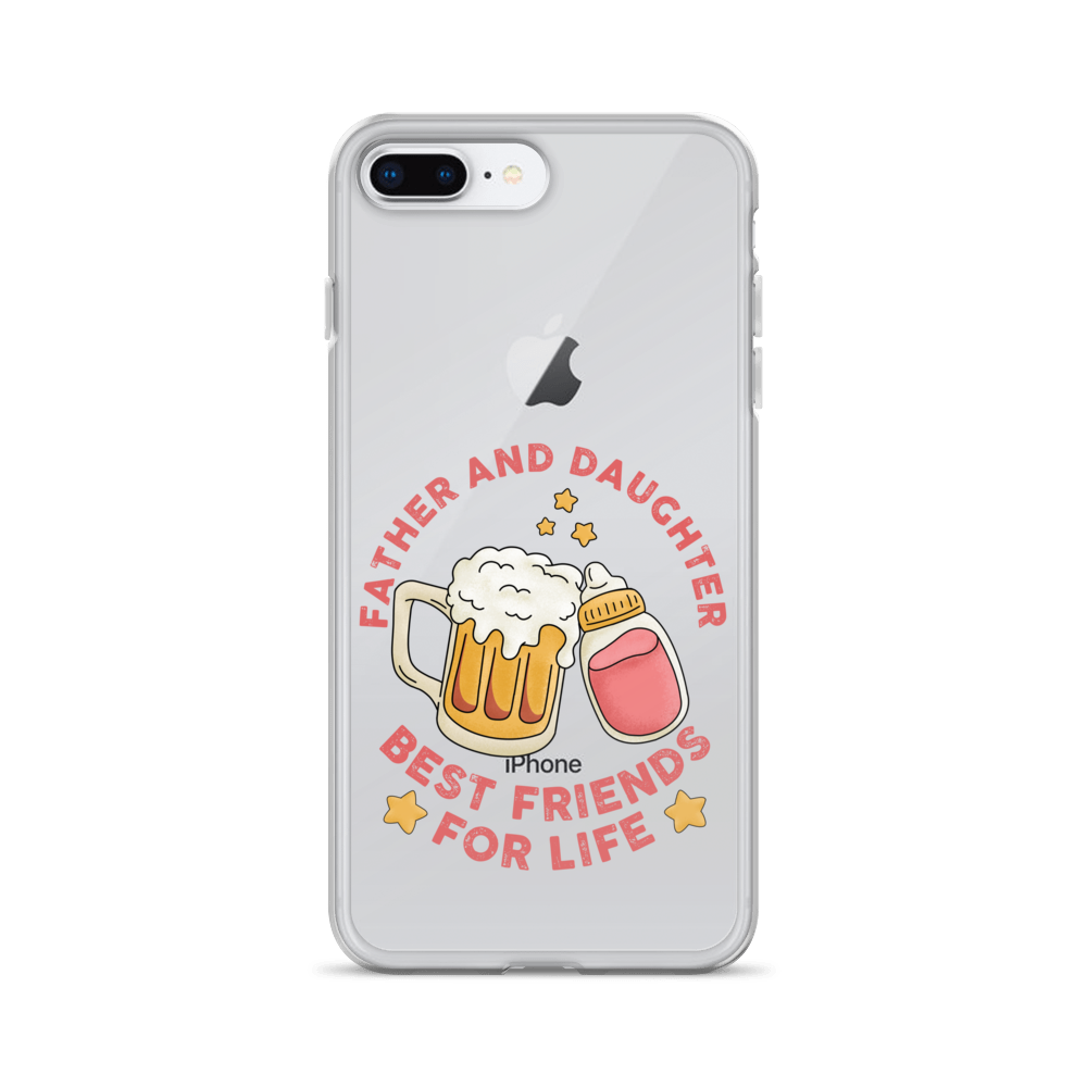 Father And Daughter Best Friends For Life Clear Case for iPhone®