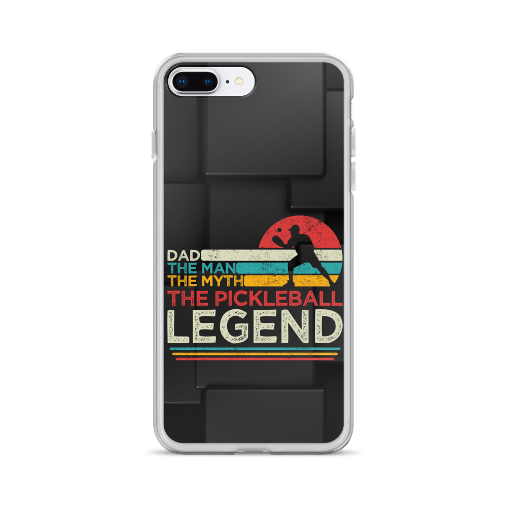 Dad The Man The Myth The Pickleball Legend Clear Case for iPhone®