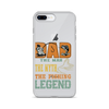 Dad The Man The Myth The Fishing Legend Clear Case for iPhone®