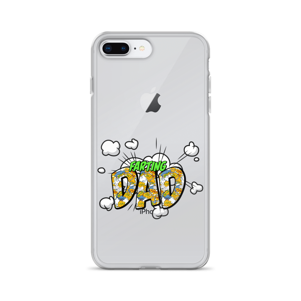 Farting Dad Clear Case for iPhone®