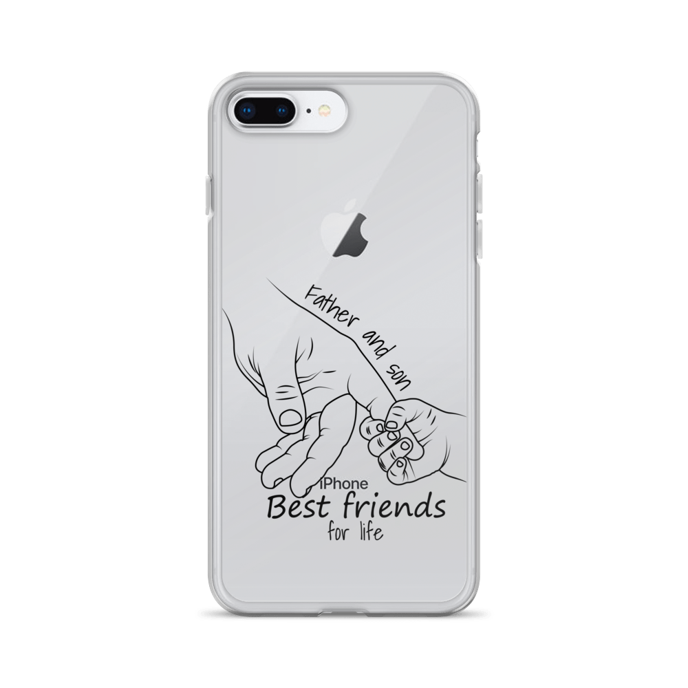 Father And Son Best Friends For Life Clear Case for iPhone®