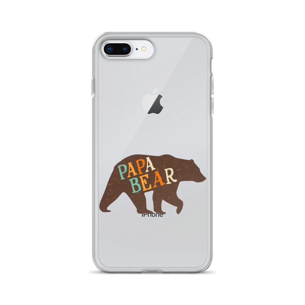 Papa Bear Clear Case for iPhone®