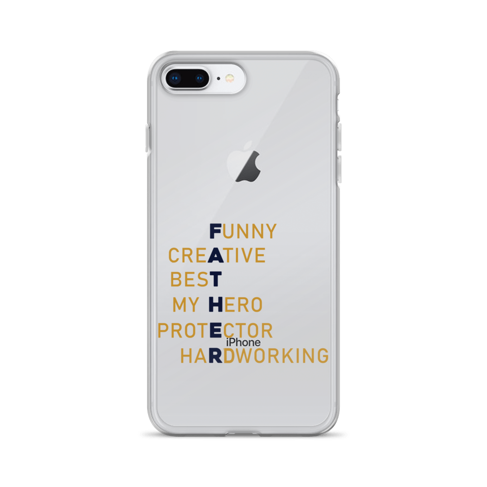 Funny Creative Best My Hero Protector HardWorking Clear Case for iPhone®