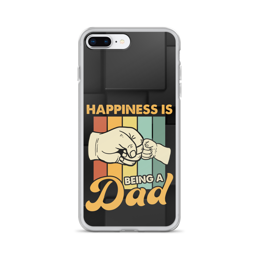 Happiness Is Being A Dad Clear Case for iPhone®