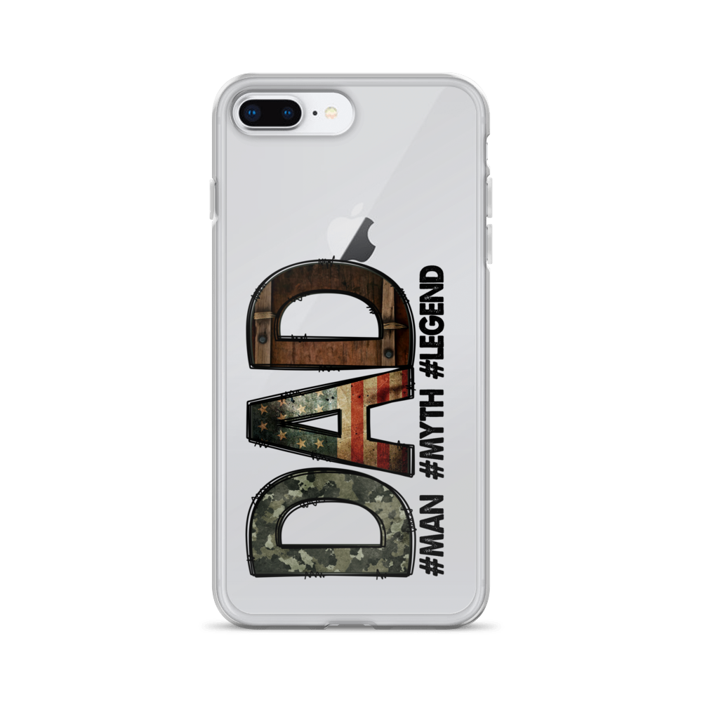 Dad #Man #Myth #Legend Clear Case for iPhone®