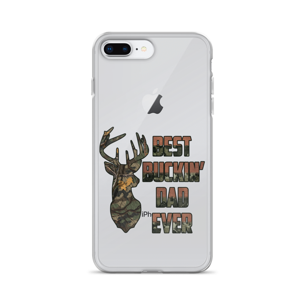 Best Buckin' Dad Ever Clear Case for iPhone®