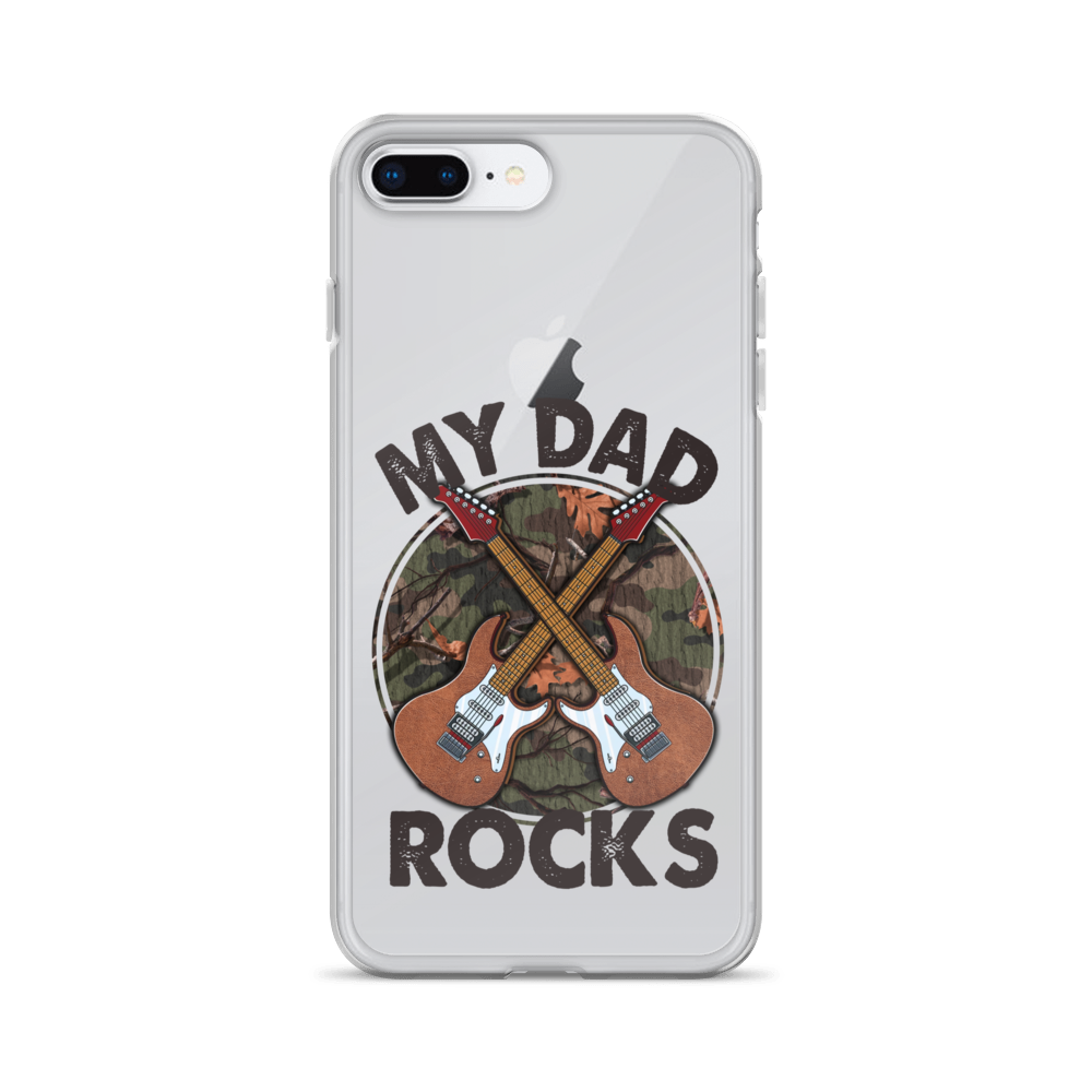 My Dad Rocks Clear Case for iPhone®