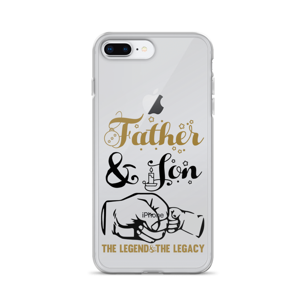 Father And Son The Legend And The Legacy Clear Case for iPhone®