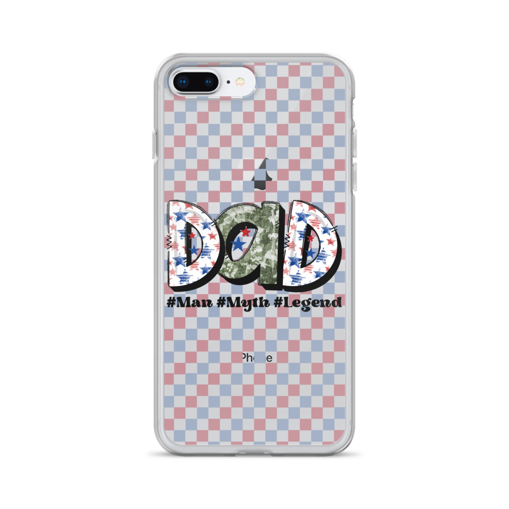 Dad #Man #Myth #Legend Clear Case for iPhone®