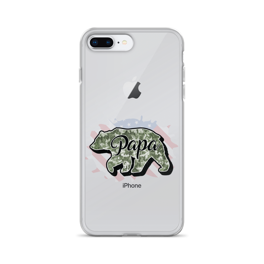 Bear Papa Clear Case for iPhone®