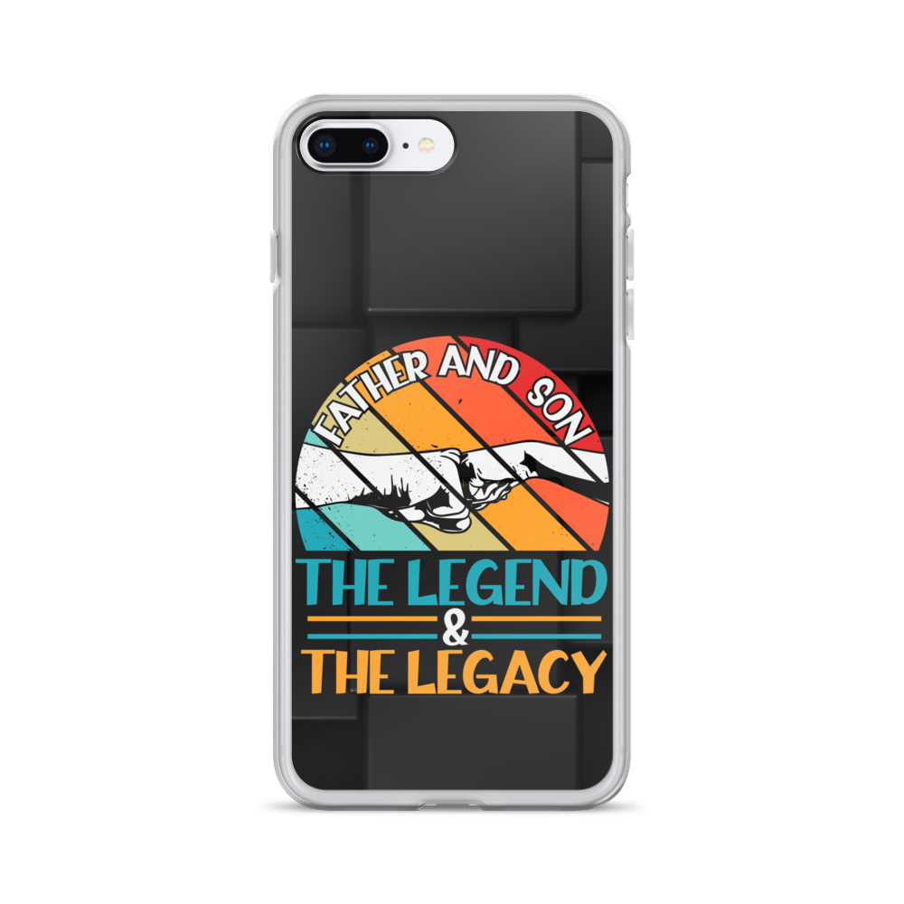 Father And Son The Legend And The Legacy Clear Case for iPhone®