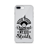 Hide Your Diamond My Kid Steals Clear Case for iPhone®