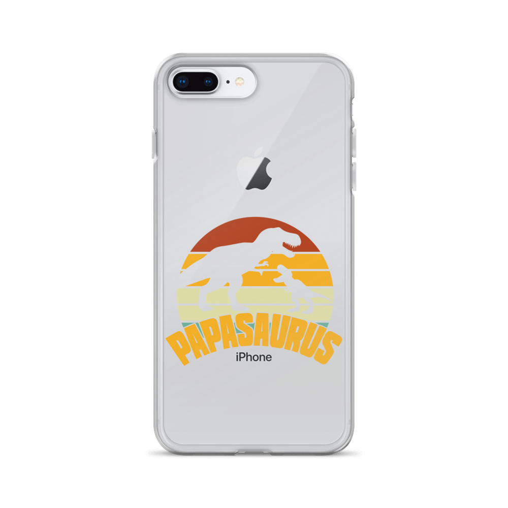 Papasaurus Clear Case for iPhone®