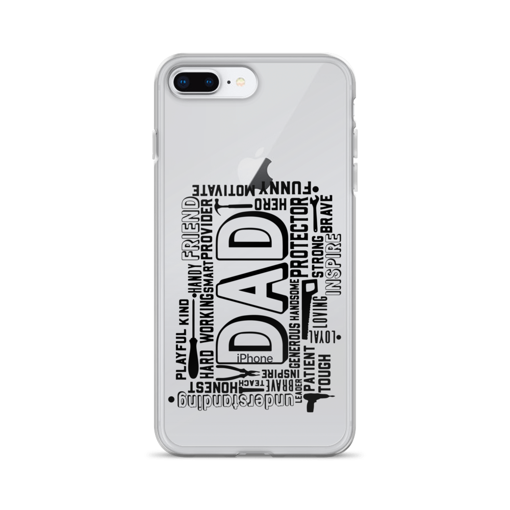 Dad Hardworking Smart Provider Friend Clear Case for iPhone®