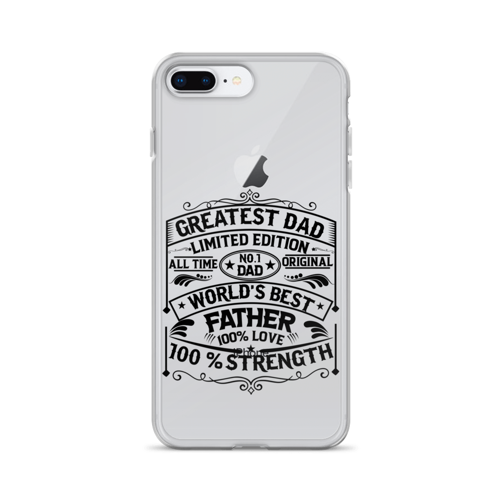 Greatest Dad Limited Edition All Time Clear Case for iPhone®