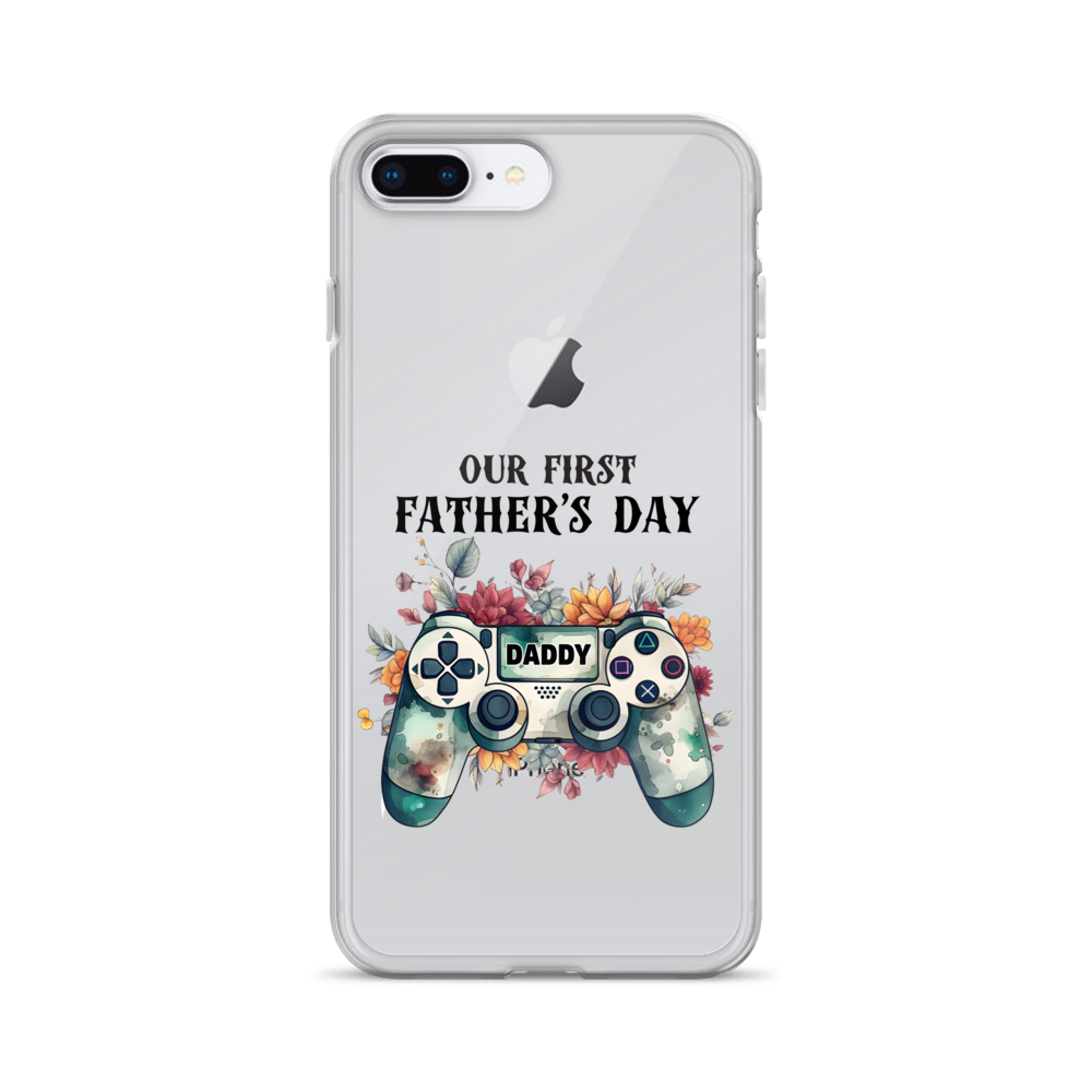 Our First Father's day Clear Case for iPhone®