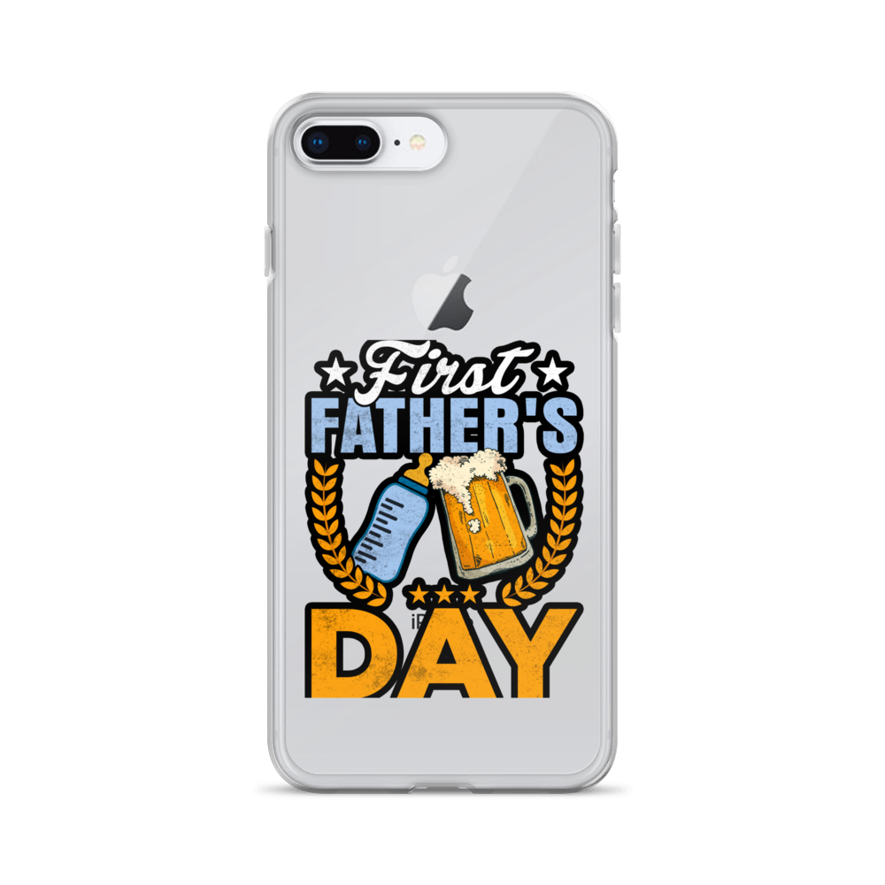 First Father's Day Clear Case for iPhone®