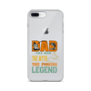 Dad The Man The Myth The Fishing Legend Clear Case for iPhone®