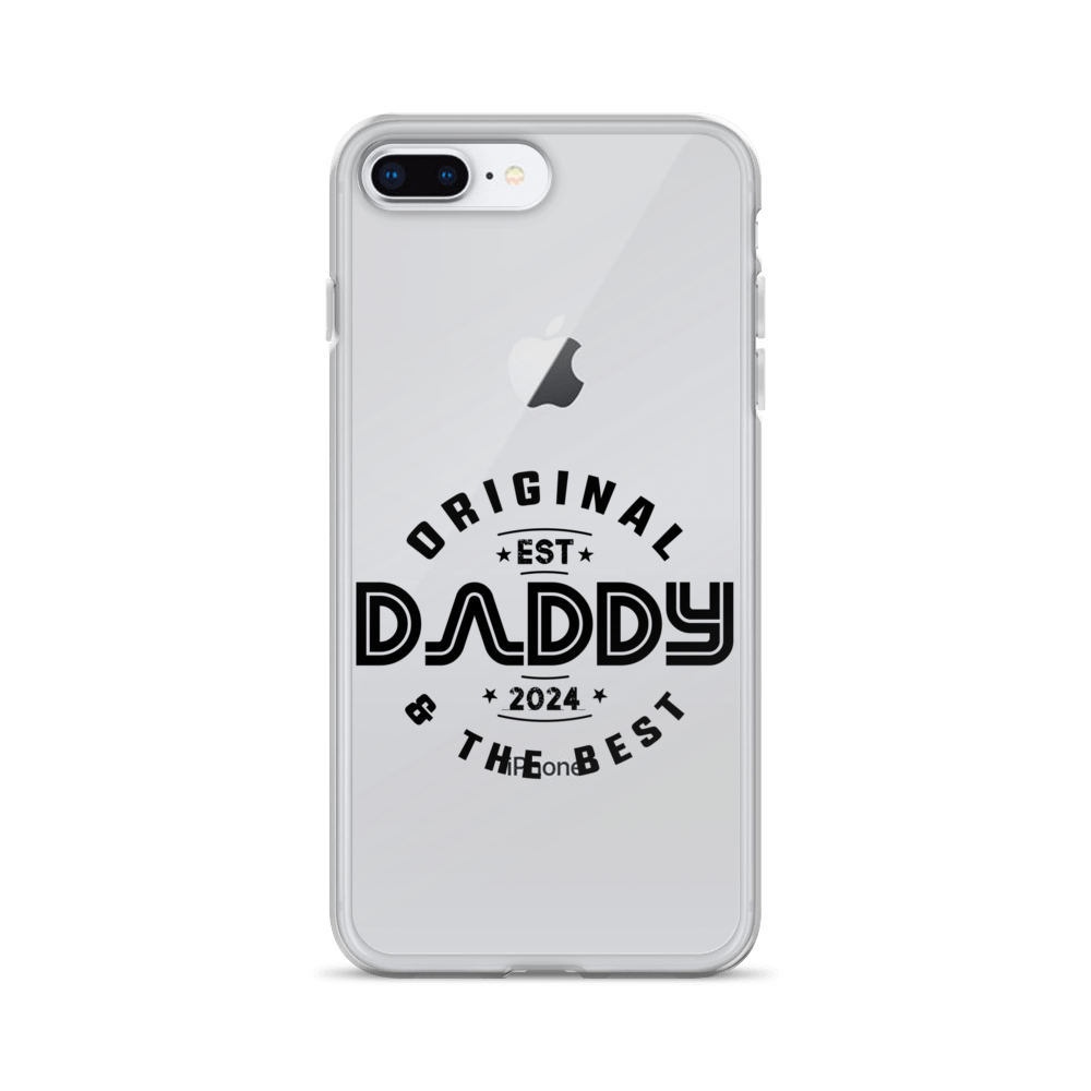 Original And The Best Daddy Establish 2024 Clear Case for iPhone®