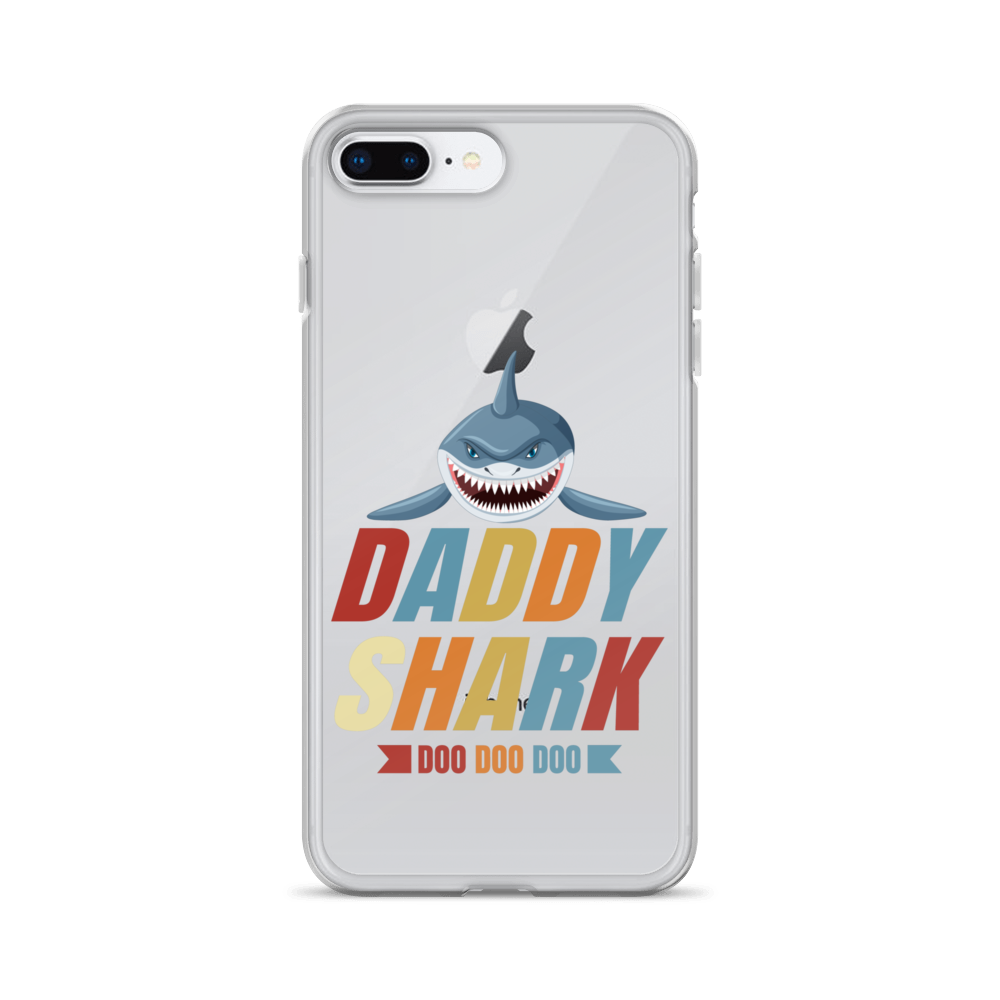 Daddy Shark Doo Doo Doo Clear Case for iPhone®