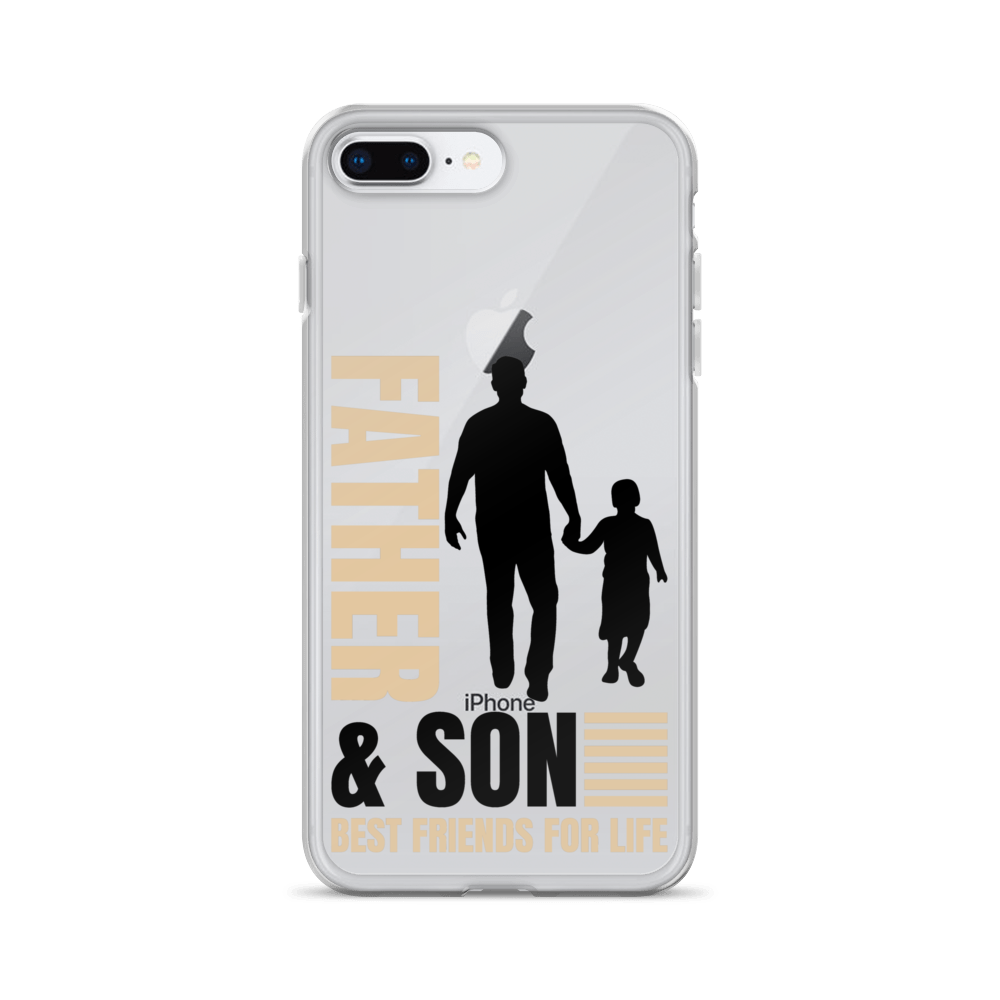 Father & Son Best Friends For Life Clear Case for iPhone®