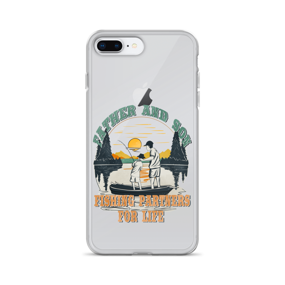 Father And Son Fishing Partners For Life Clear Case for iPhone®